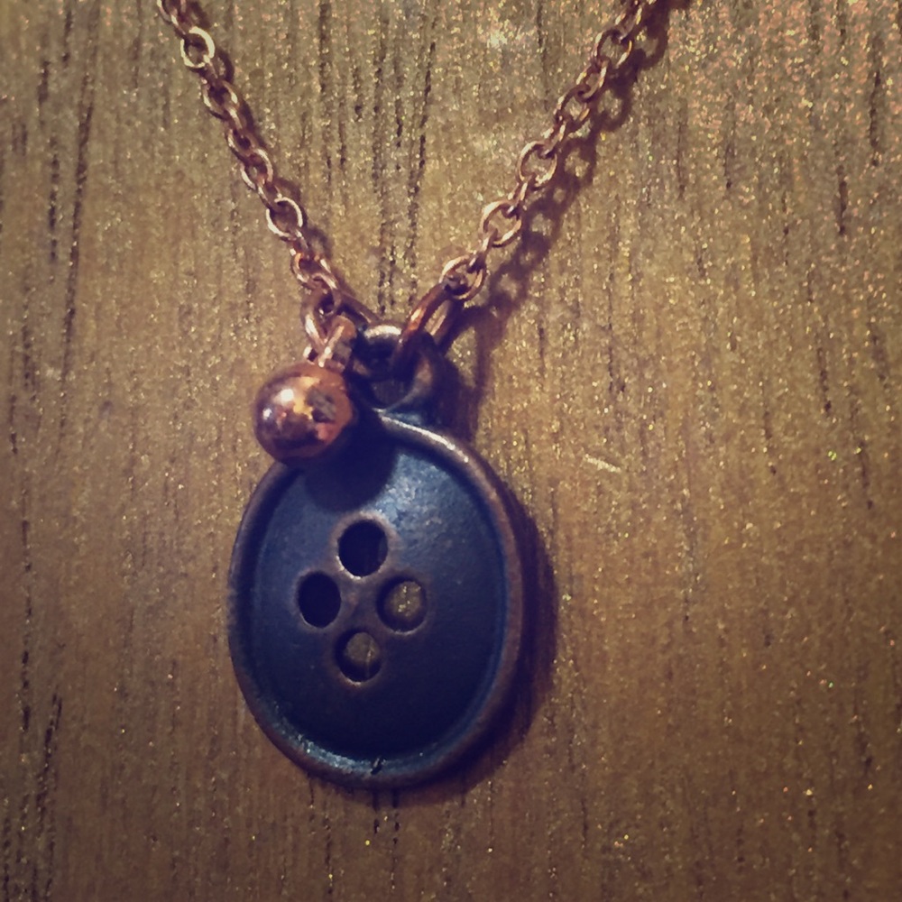 Cute As A Button Necklace
